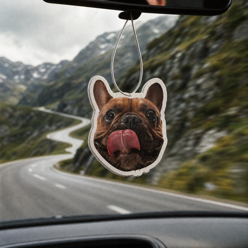 Personalized Custom Car Air Freshener With Your Photo