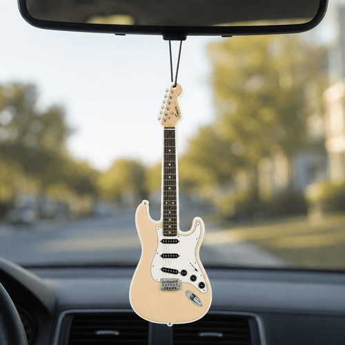 Personalized Custom Guitar Air Freshener With Your Photo - Whiff Custom Air Fresheners