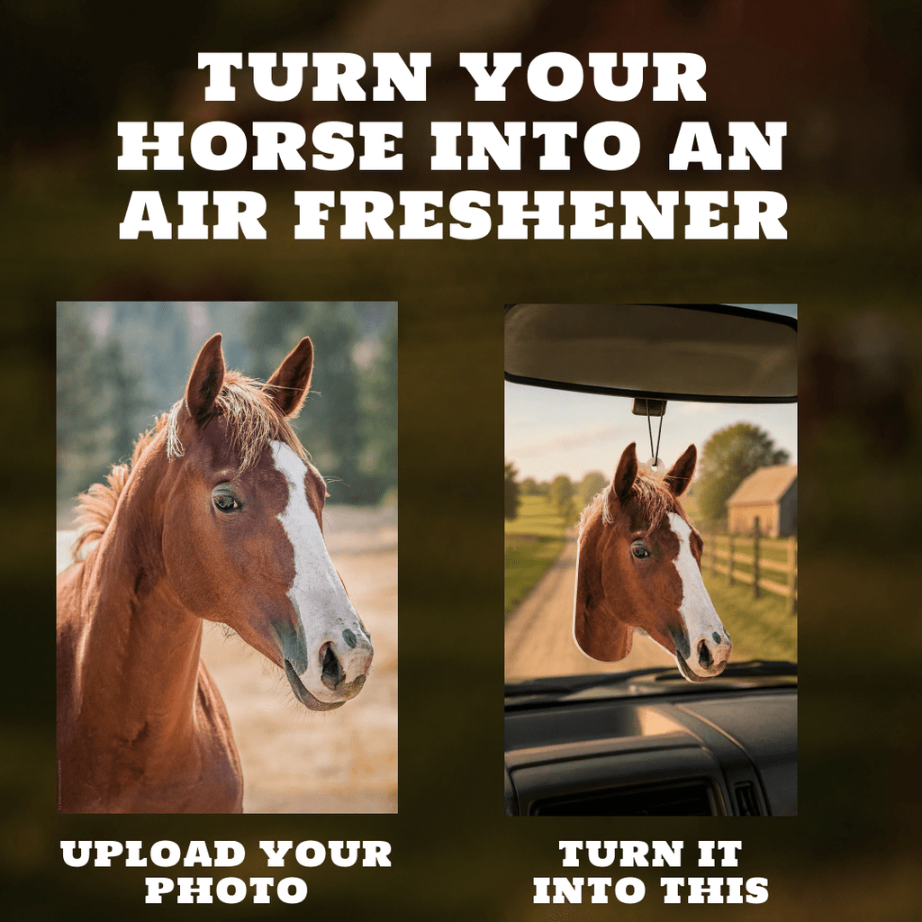 Turn Your Horse Into an Air Freshener for your Truck/Car - Whiff