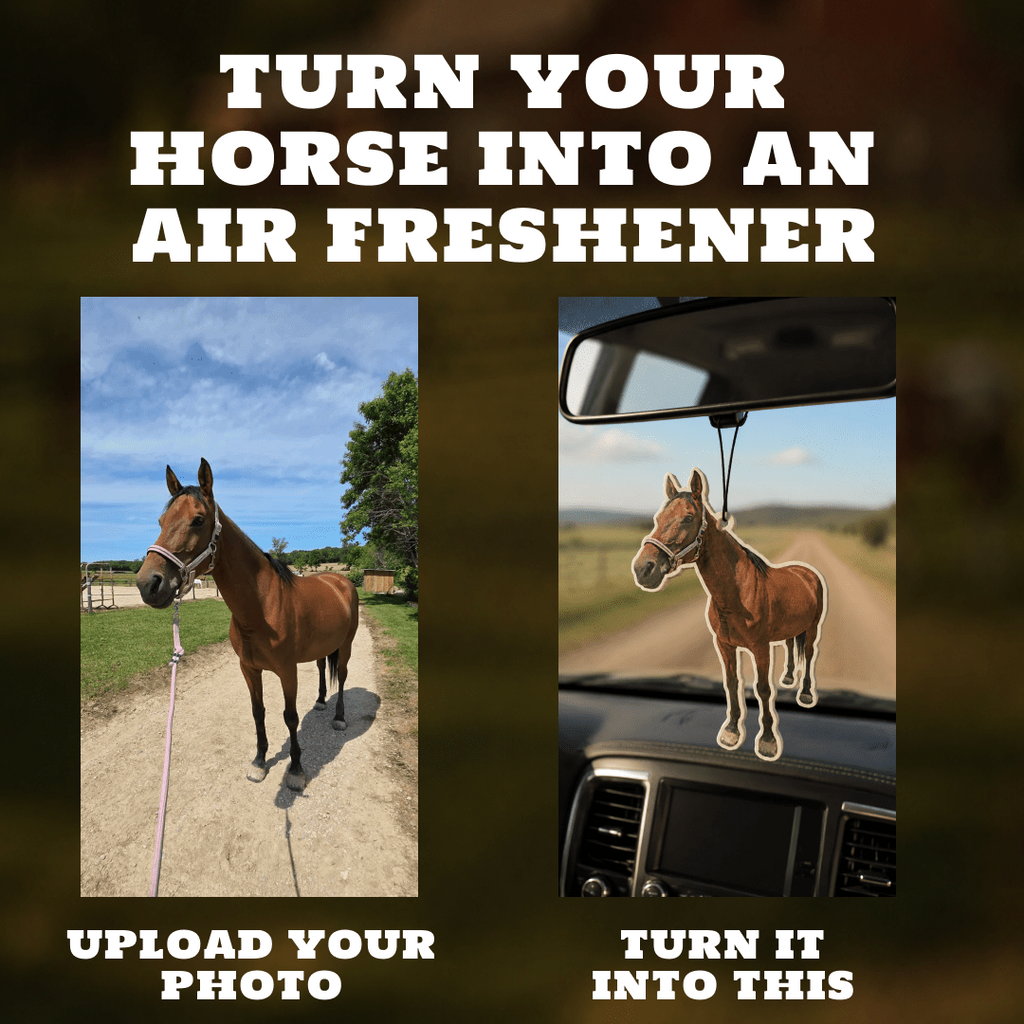 Turn Your Horse Into an Air Freshener for your Truck/Car - Whiff