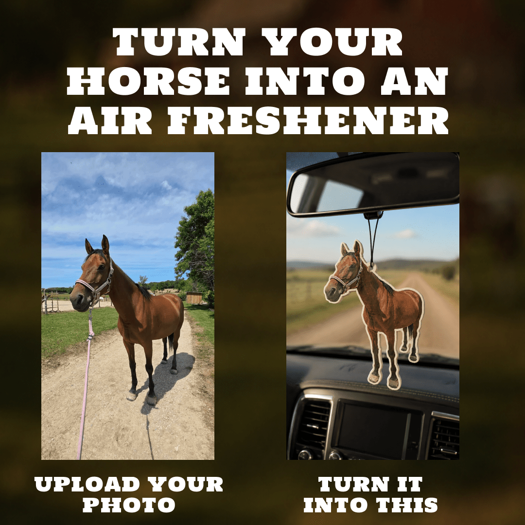 Turn Your Horse Into an Air Freshener for your Truck/Car - Whiff